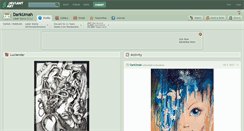 Desktop Screenshot of darkumah.deviantart.com