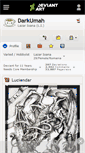 Mobile Screenshot of darkumah.deviantart.com