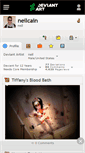Mobile Screenshot of neilcain.deviantart.com