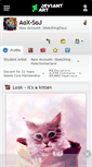 Mobile Screenshot of aox-soj.deviantart.com