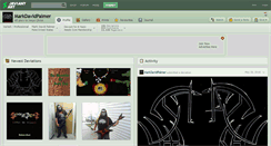 Desktop Screenshot of markdavidpalmer.deviantart.com