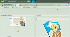 Desktop Screenshot of aph-antartica.deviantart.com