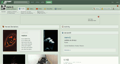 Desktop Screenshot of mere-lj.deviantart.com