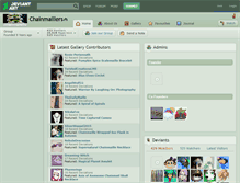Tablet Screenshot of chainmaillers.deviantart.com