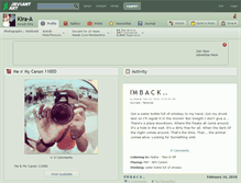 Tablet Screenshot of kira-a.deviantart.com