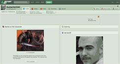 Desktop Screenshot of mustacheusmc.deviantart.com