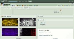 Desktop Screenshot of anthro-cat.deviantart.com