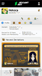 Mobile Screenshot of nekoca.deviantart.com
