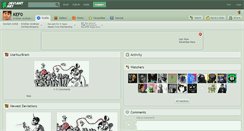 Desktop Screenshot of kef0.deviantart.com