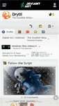 Mobile Screenshot of drytil.deviantart.com