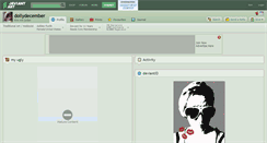 Desktop Screenshot of dollydecember.deviantart.com