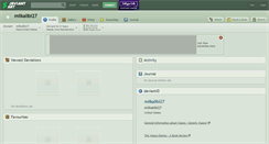 Desktop Screenshot of milkalibi27.deviantart.com