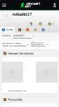 Mobile Screenshot of milkalibi27.deviantart.com