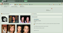 Desktop Screenshot of clown2love.deviantart.com