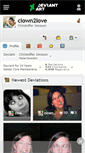 Mobile Screenshot of clown2love.deviantart.com
