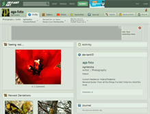 Tablet Screenshot of aga-foto.deviantart.com