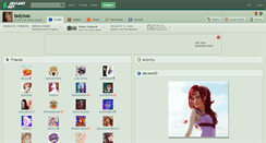 Desktop Screenshot of ladyloss.deviantart.com