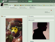 Tablet Screenshot of omar6.deviantart.com