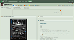 Desktop Screenshot of magentakady.deviantart.com