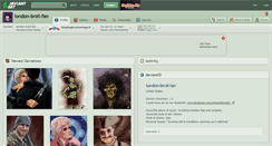 Desktop Screenshot of london-broil-fan.deviantart.com