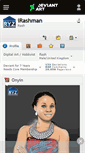 Mobile Screenshot of irashman.deviantart.com