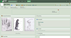 Desktop Screenshot of dark-soule.deviantart.com