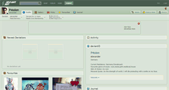 Desktop Screenshot of p4ssion.deviantart.com
