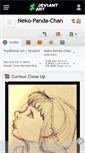 Mobile Screenshot of neko-panda-chan.deviantart.com