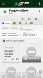 Mobile Screenshot of forgottynefekt.deviantart.com