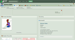 Desktop Screenshot of kimono-otaku.deviantart.com