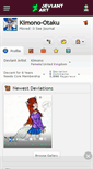 Mobile Screenshot of kimono-otaku.deviantart.com