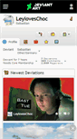 Mobile Screenshot of leyloveschoc.deviantart.com