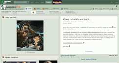 Desktop Screenshot of loopydave.deviantart.com