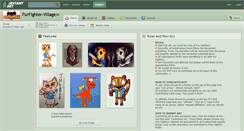 Desktop Screenshot of furfighter-village.deviantart.com
