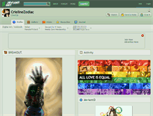 Tablet Screenshot of crielinezodiac.deviantart.com