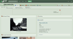 Desktop Screenshot of hazy-cosmic-jive.deviantart.com