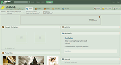 Desktop Screenshot of dwphclub.deviantart.com
