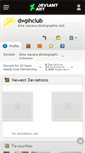 Mobile Screenshot of dwphclub.deviantart.com