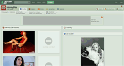 Desktop Screenshot of kissmybliss.deviantart.com