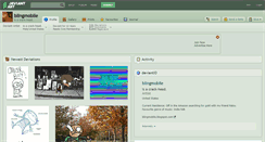 Desktop Screenshot of blingmobile.deviantart.com