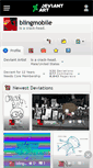 Mobile Screenshot of blingmobile.deviantart.com
