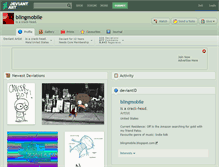 Tablet Screenshot of blingmobile.deviantart.com