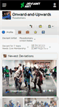 Mobile Screenshot of onward-and-upwards.deviantart.com