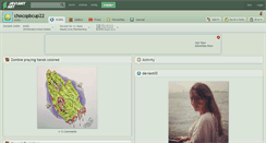 Desktop Screenshot of chocopbcup22.deviantart.com