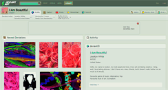 Desktop Screenshot of i-am-beautiful.deviantart.com