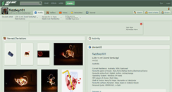 Desktop Screenshot of fuzzboy101.deviantart.com