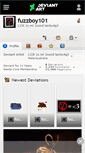 Mobile Screenshot of fuzzboy101.deviantart.com