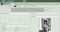 Desktop Screenshot of kitty-quixotic.deviantart.com
