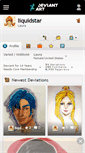 Mobile Screenshot of liquidstar.deviantart.com