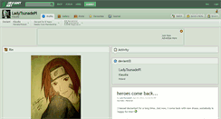 Desktop Screenshot of ladytsunadepl.deviantart.com
